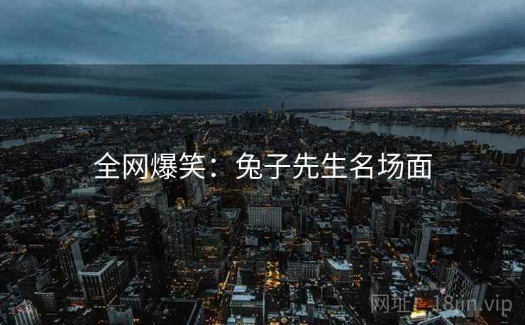 全网爆笑：兔子先生名场面